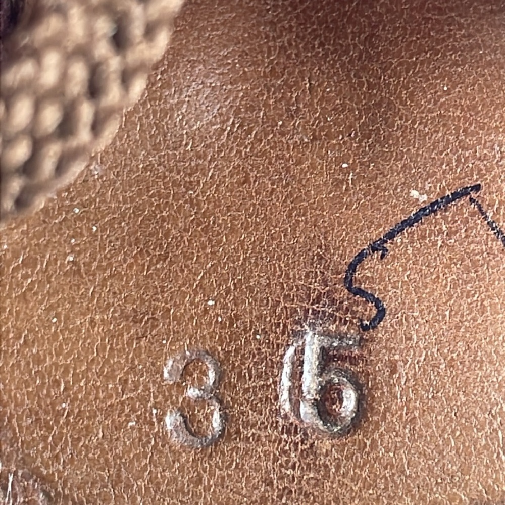 (T)Handmade Beaded Sandals, Size 35/5‎ - Picture 9 of 11